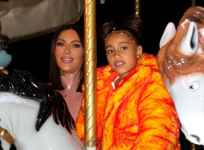 North West made a TikTok with her sister Chicago.