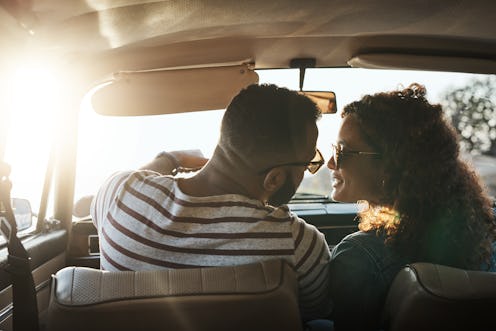 Shot of a young couple enjoying a summer’s road trip together