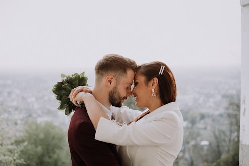 Pre-wedding shoot of a bride and groom