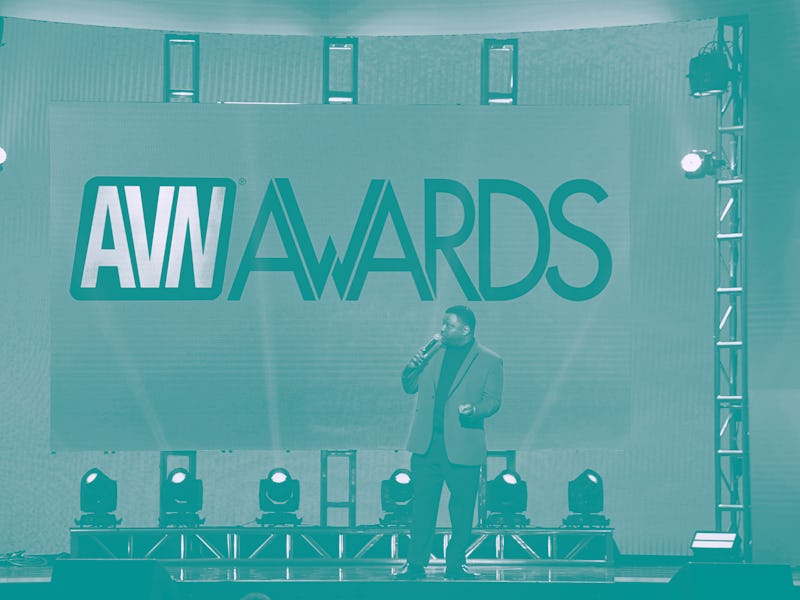 LAS VEGAS, NEVADA - JANUARY 25: Actor/comedian Aries Spears co-hosts the 2020 Adult Video News Awa...