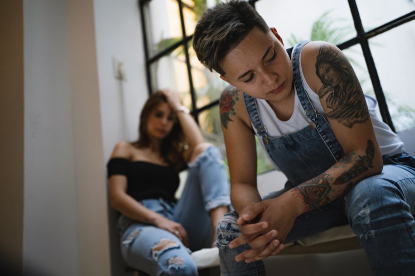 What does a break mean in a relationship? It might progress to a breakup.
