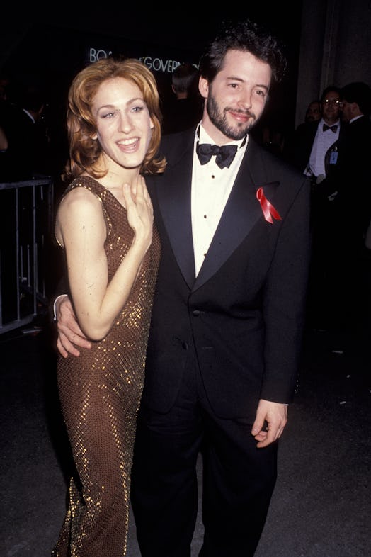 Sarah Jessica Parker and Matthew Broderick in 1993