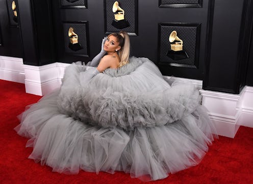 LOS ANGELES, CALIFORNIA - JANUARY 26: Ariana Grande attends the 62nd Annual GRAMMY Awards at Staples...