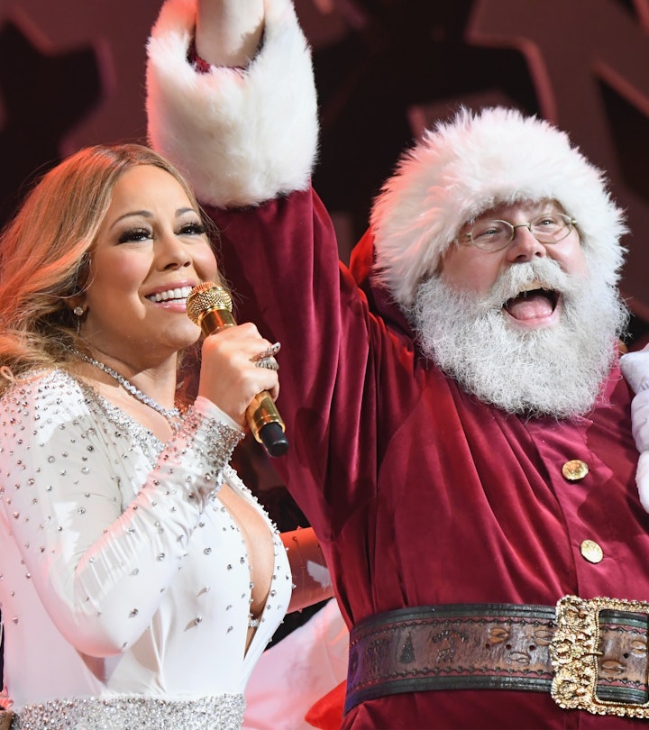 NEW YORK, NY - DECEMBER 05:  Mariah Carey performs during the opening show of Mariah Carey: All I Wa...