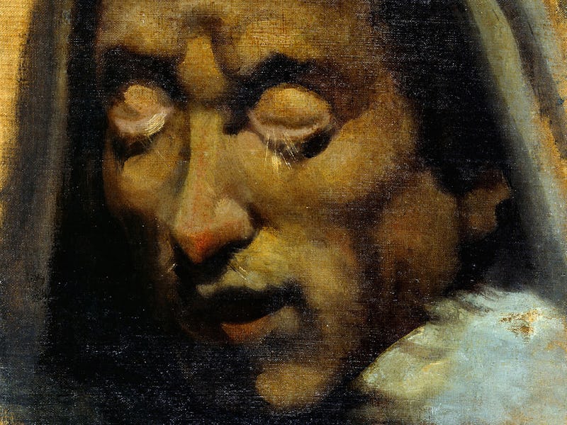 Head of a Damned Soul from Dante’s Inferno. (verso). 1770/78. Henry Fuseli. Swiss. active in England...