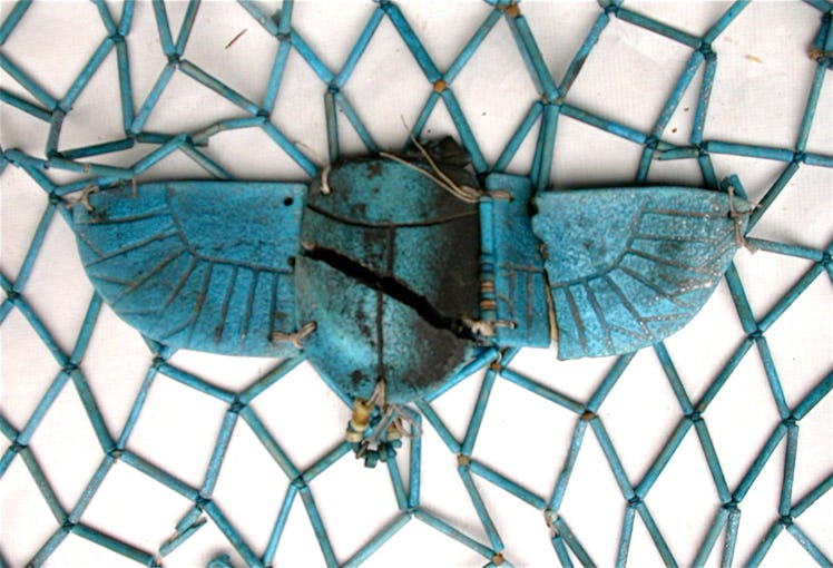 Winged Scarab Amulet, Egypt, Third Intermediate Period, Dynasty 23-25 (818-656 BCE). Artist Unknown....