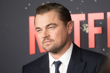 NEW YORK, NEW YORK - DECEMBER 05: Leonardo DiCaprio at the World Premiere Of Netflix's "Don't Look U...