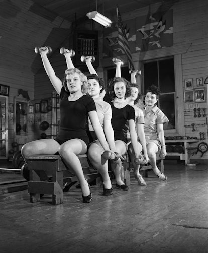 1950s fitness trends