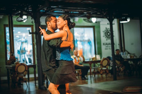 Couple doing Latin Dancing