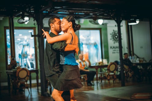 Couple doing Latin Dancing