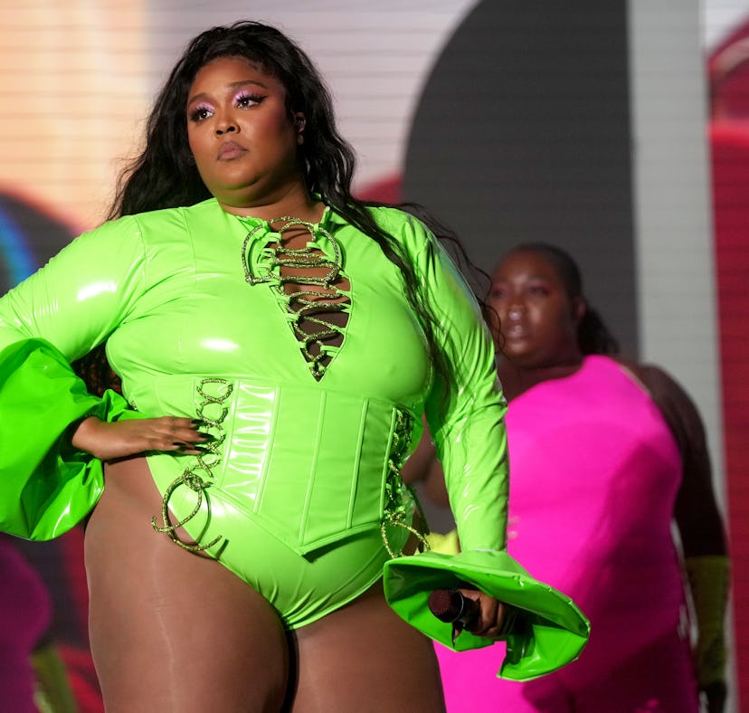 SAN FRANCISCO, CALIFORNIA - OCTOBER 30: Lizzo performs on the Lands End Stage during day 2 of the 20...