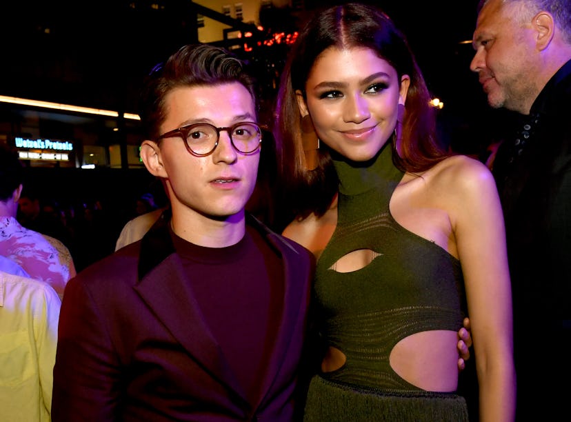 Tom Holland and Zendaya spoke about how their height difference affected 'Spider-Man' filming.