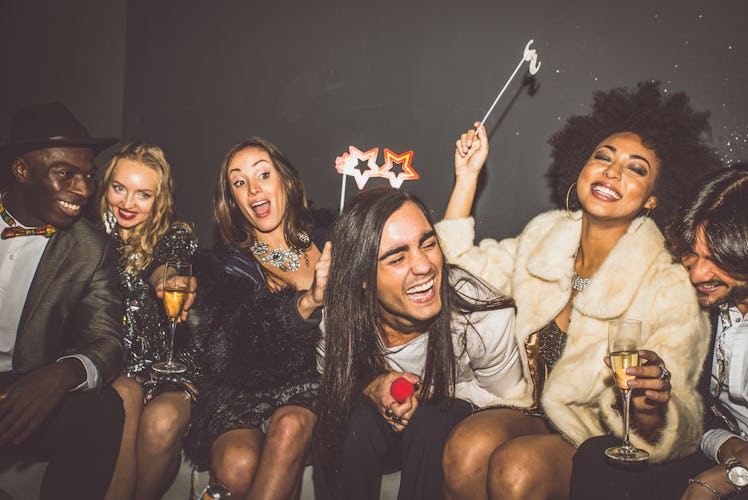 Champagne captions for popping bubbly that'll get you in the New Year's Eve spirit.