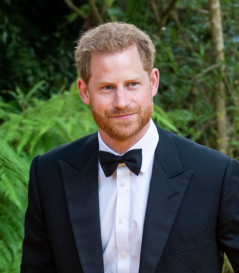 LONDON, ENGLAND - JULY 14: Prince Harry, Duke of Sussex attends "The Lion King" European Premiere at...