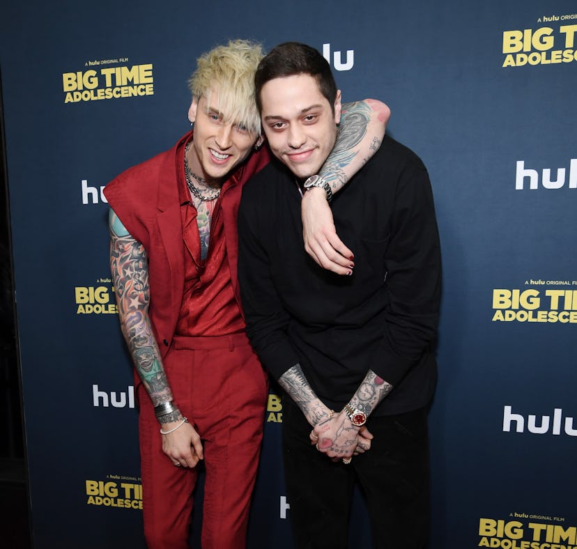 Pete Davidson and Machine Gun Kelly's Calvin Klein Instagram Live was super horny.