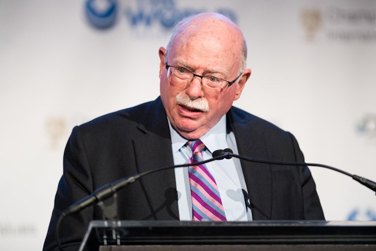 NEW YORK, NY, UNITED STATES - 2017/05/21: Michael Steinhardt at the Champions of Jewish Values Inter...