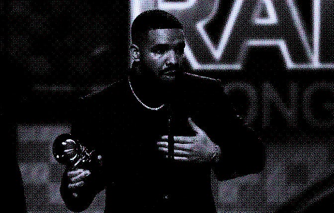 LOS ANGELES, CA - FEBRUARY 10:  Drake accepts the Best Rap Song award for 'God's Plan' onstage backs...