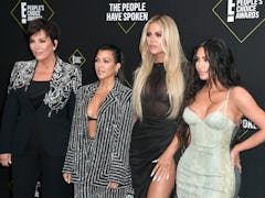 Kris Jenner teased the Kardashians' new Hulu show at the 2021 People's Choice Awards.