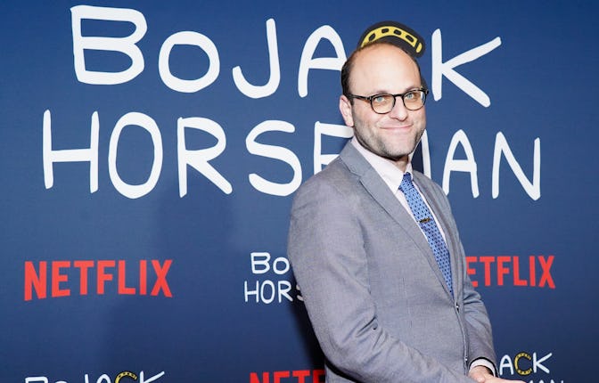 HOLLYWOOD, CALIFORNIA - JANUARY 30: Raphael Bob-Waksberg attends the premiere of Netflix's "Bojack H...