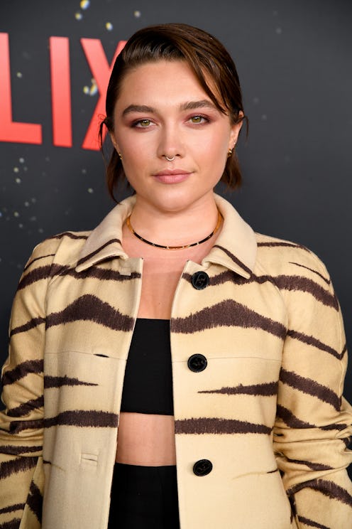 After debuting as Yelena on 'Hawkeye,' Florence Pugh gushed about her episode online. Photo via Gett...