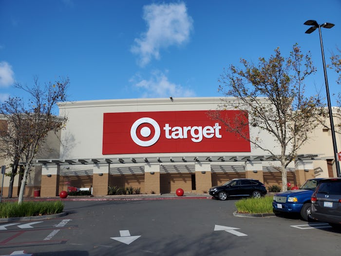 Facade with logo at Target retail store on a sunny day in San Ramon, California, December 15, 2019. ...