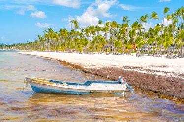 The beach in Punta Cana is so gorgeous, making it one of the best all-inclusive bachelorette party d...