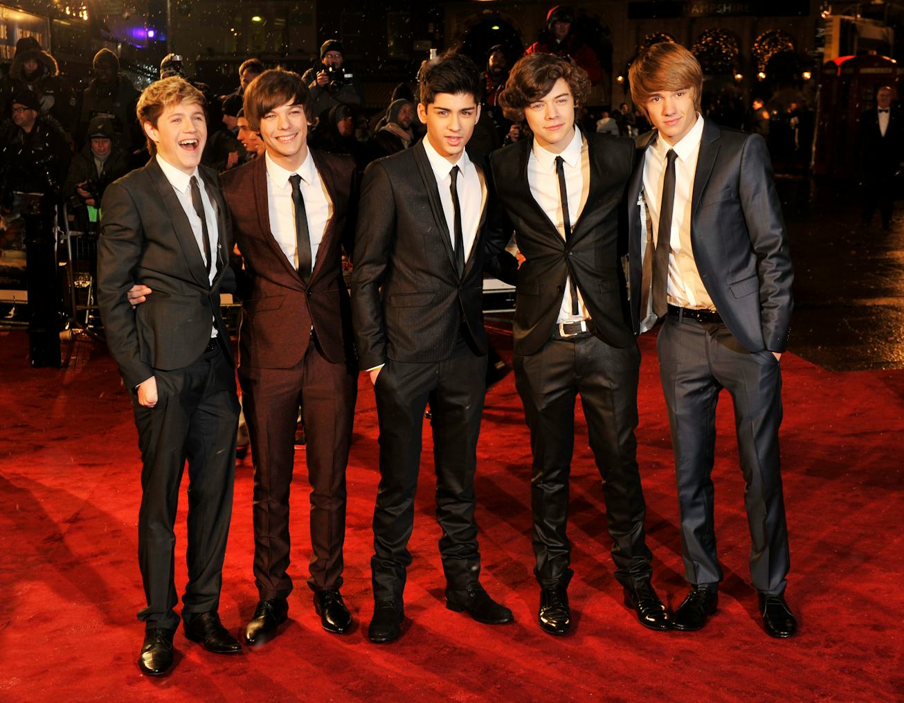 One Direction at The Chronicles Of Narnia: The Voyage Of The Dawn Treader premiere in 2010