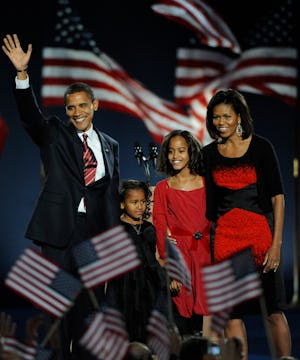 Michelle Obama is the mom to two daughters.