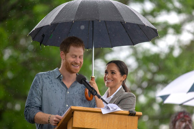 Meghan Markle and Prince Harry in Australia, 2018.
