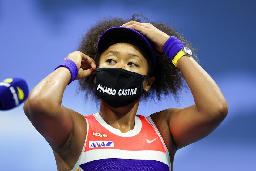 Naomi Osaka wore a Philando Castile face mask to spread awareness about police brutality.