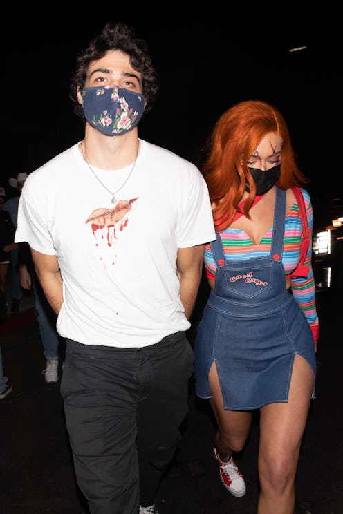 Noah Centineo & Kylie Jenner's friend Stassie. Photo via Getty Images
