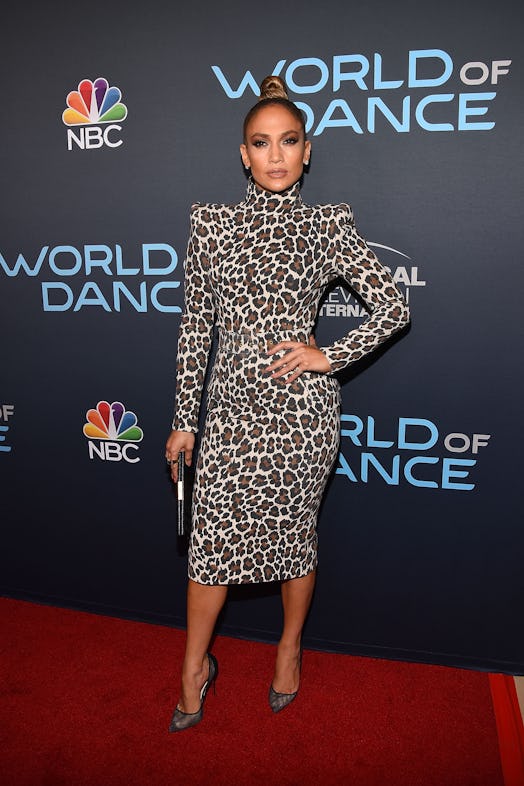 Jennifer Lopez wearing Sergio Hudson May 2018