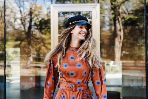 woman, happy, smiling