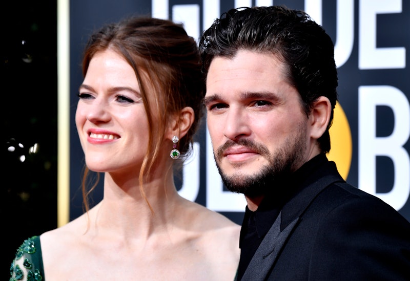 'Game Of Thrones' Actors Kit Harington & Rose Leslie Welcome Their ...