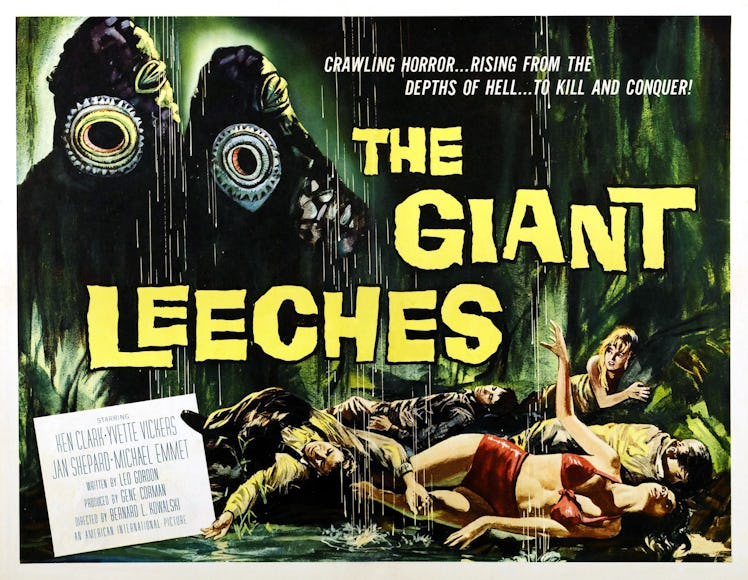 Science Fiction movies free YouTube 2021: Attack of the Giant Leeches