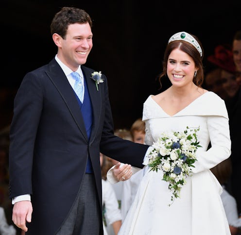 Princess Eugenie and husband Jack Brooksbank at their wedding in 2018.