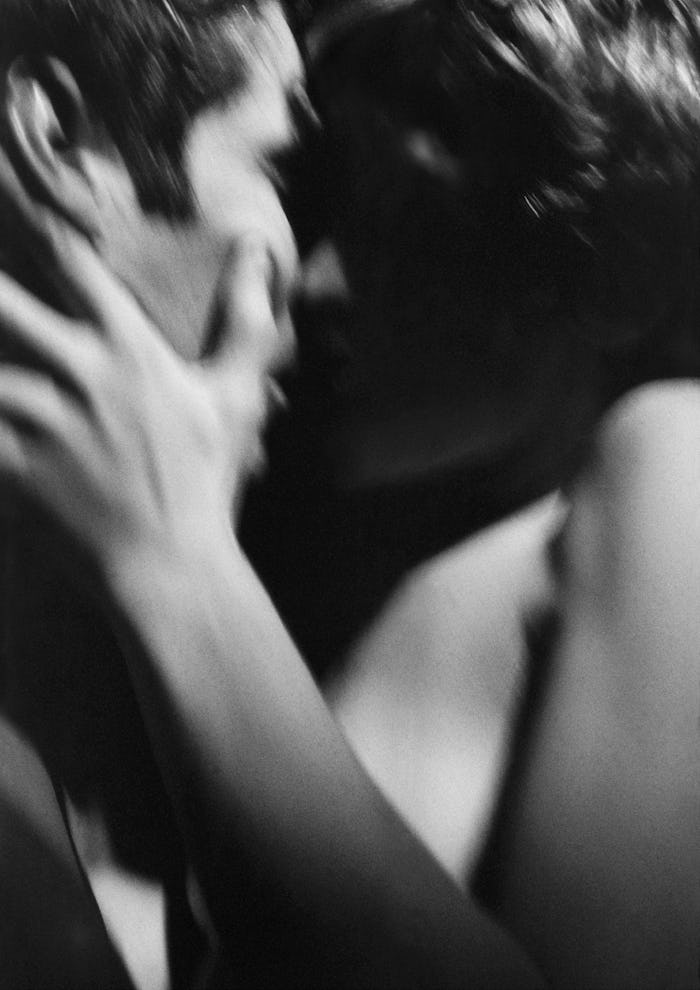 couple embracing
