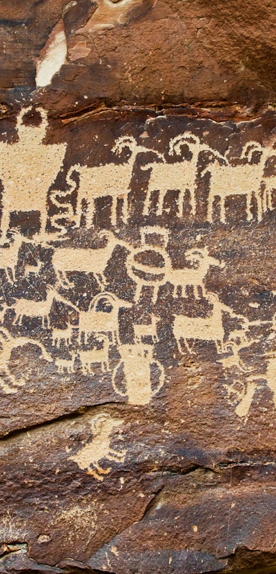 ancient rock paintings