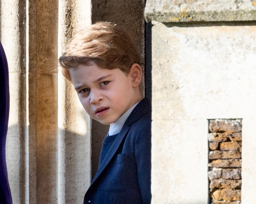 Prince George is third in line to the throne.
