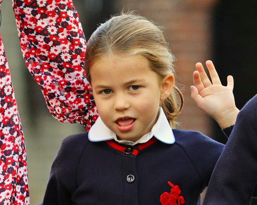 Princess Charlotte is fourth in line to the British throne. 