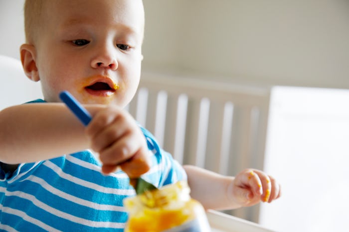 A mom has sued five major baby food companies over allegations their products contain toxic heavy me...