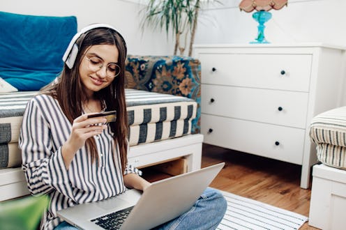 woman, shopping, online shopping