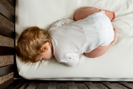 Your baby is fine to sleep with their butt in the air, as long as you follow safe sleep practices.