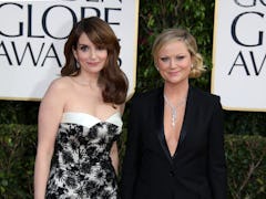 Tina Fey & Amy Poehler at the Golden Globes