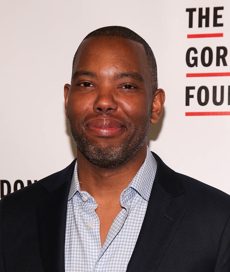 Ta-Nehisi Coates in 2018 at an event for The Gordon Parks Foundation. Photo via Getty Images