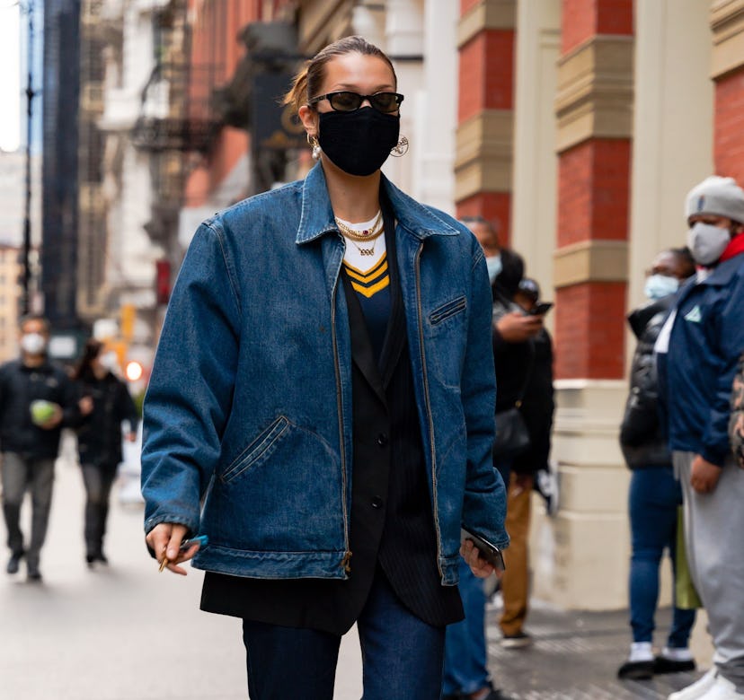 Bella Hadid in NYC.