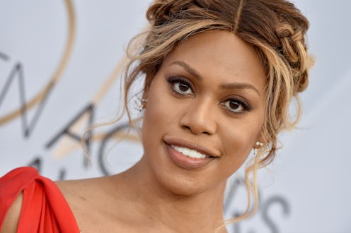 Laverne Cox Wore Superhero Sleeves To The Golden Globes