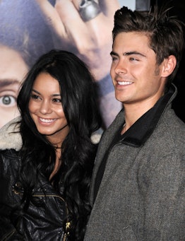 Zac Efron and Vanessa Hudgens hit the red carpet.