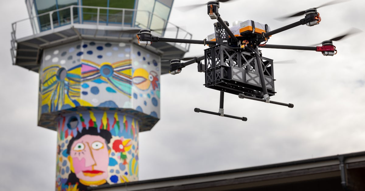 Autonomous drones are getting their own tiny airport in the U.K.