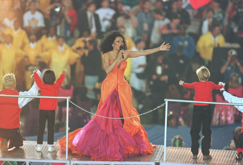 Here are the best Super Bowl halftime show outfits, including Diana Ross's.